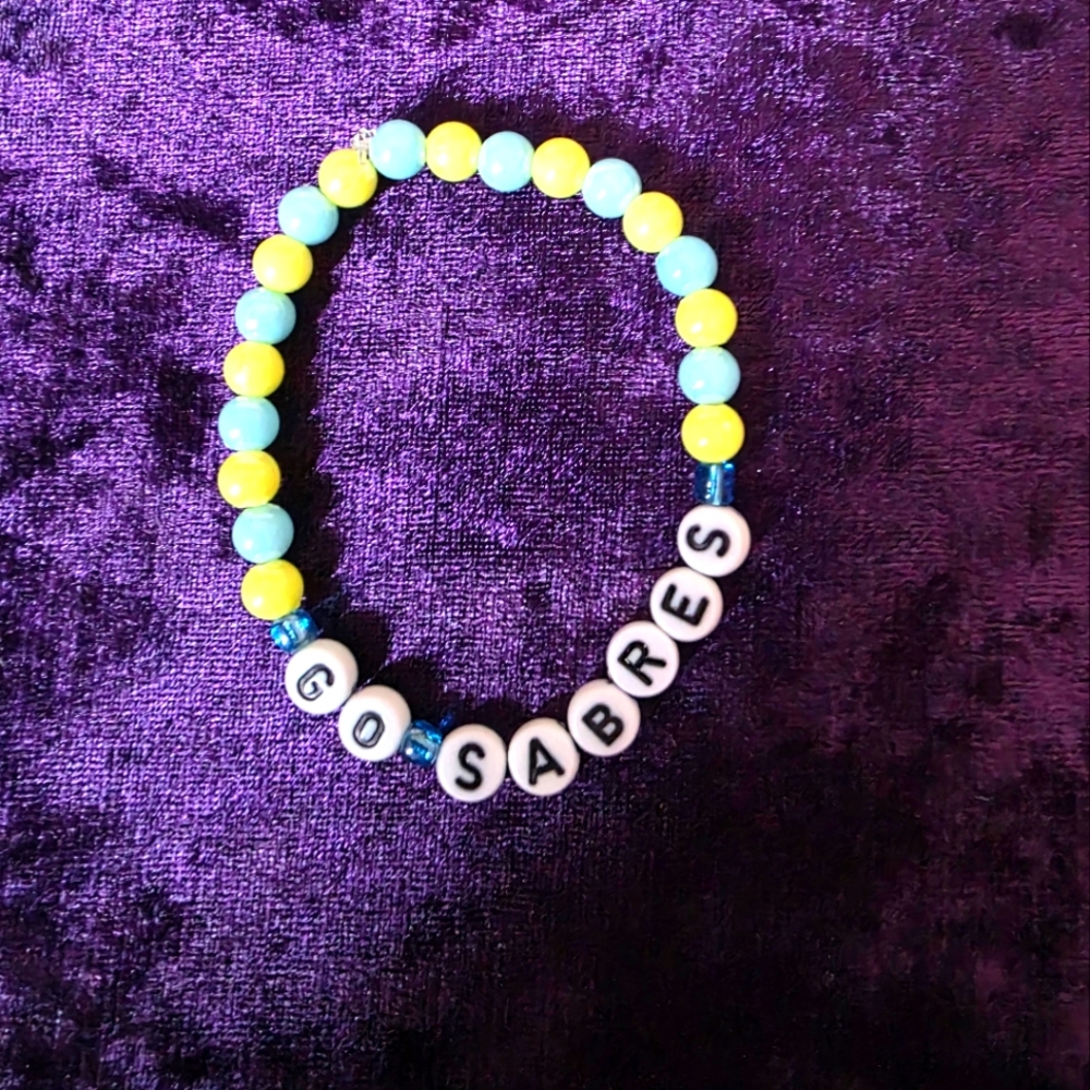Go Sabres Friendship Bracelet